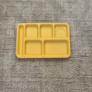 Yellow School Lunch Tray